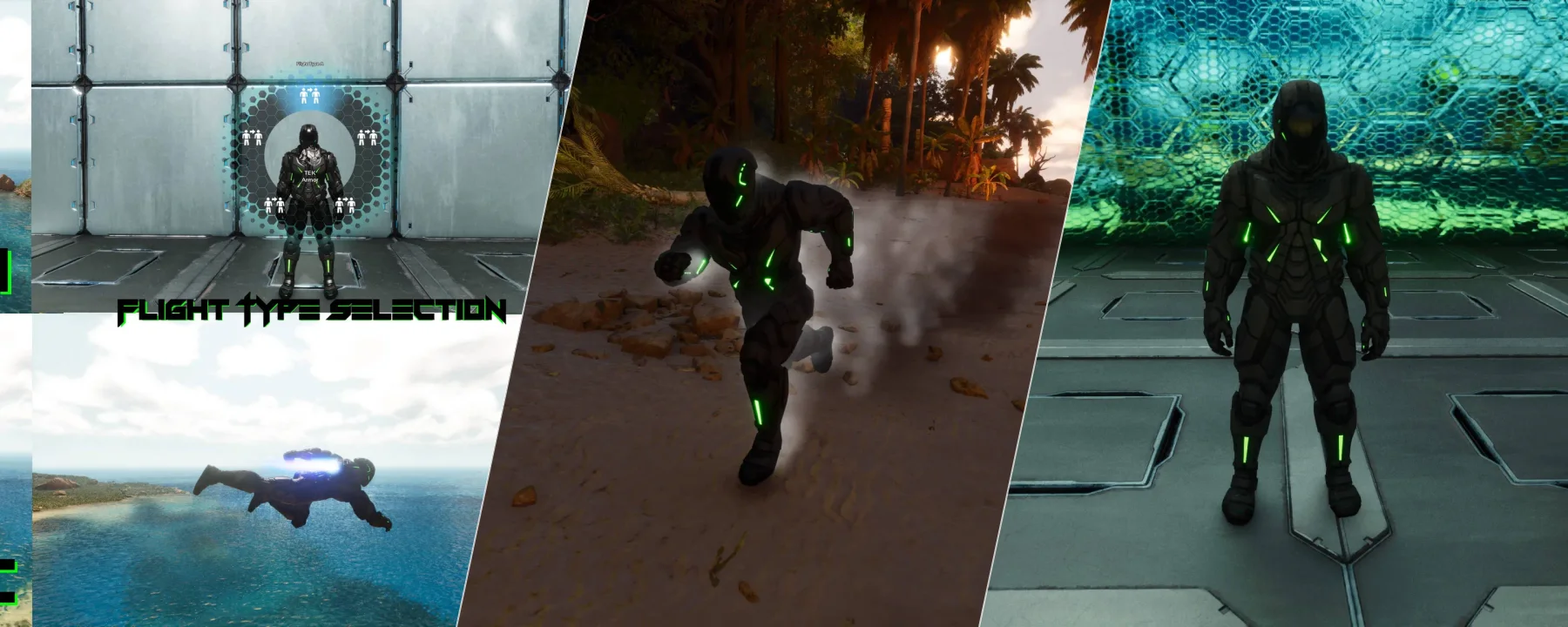 Tek Suit Ascended — Tek Suit Ascended screenshots 1–3