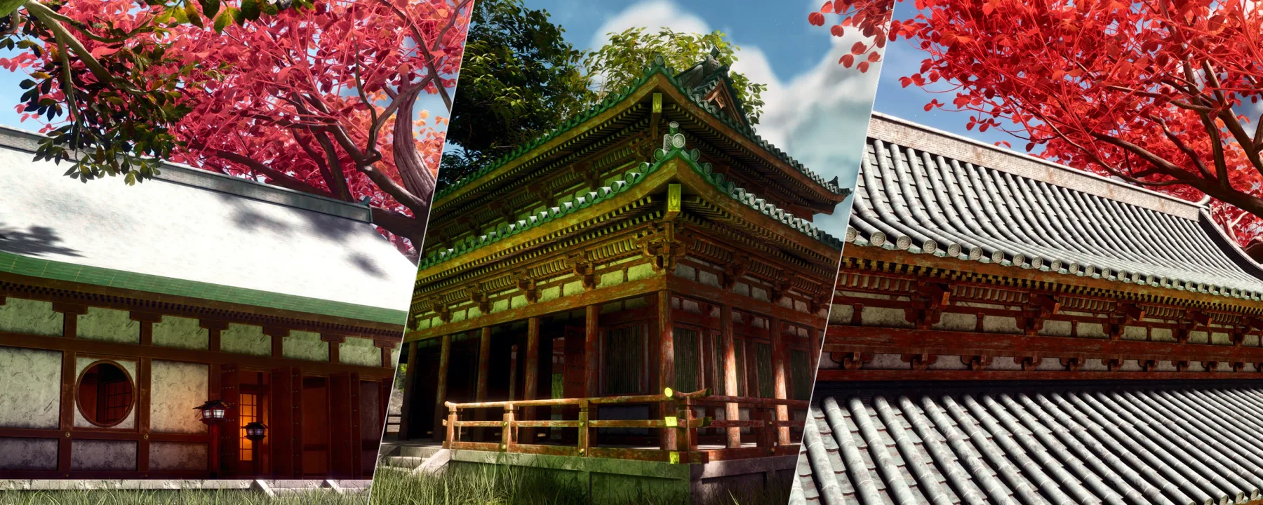Prefabs: Japanese Temples | Gaia Studios — Prefabs: Japanese Temples | Gaia Studios screenshots 1–3