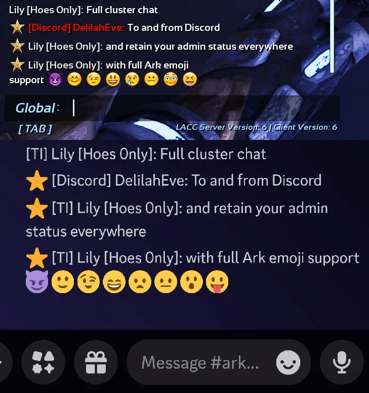 LACC: Lily and Azure's Cluster Chat screenshot 1