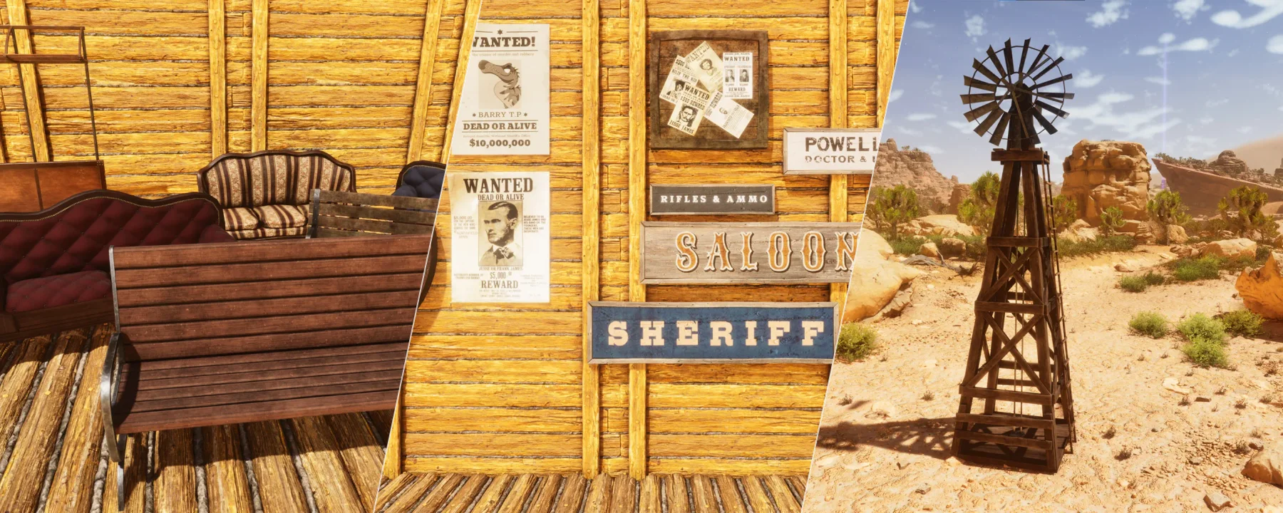 Western Decor Skins — Western Decor Skins screenshots 1–3