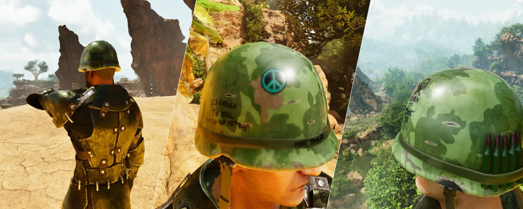 Bushy Vietnam Helmet by MinyYamori — Bushy Vietnam Helmet by MinyYamori screenshots 1–3