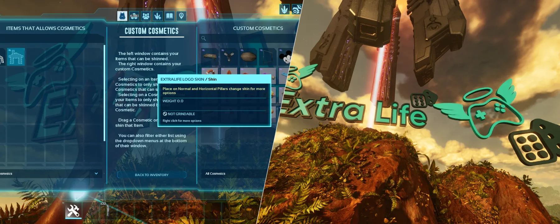 Extra Life Logo Skin — Extra Life Logo Skin screenshots 1–2