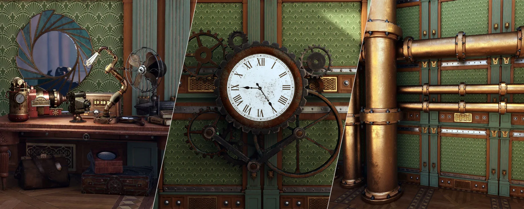 Steampunk Decor — Steampunk Decor screenshots 1–3