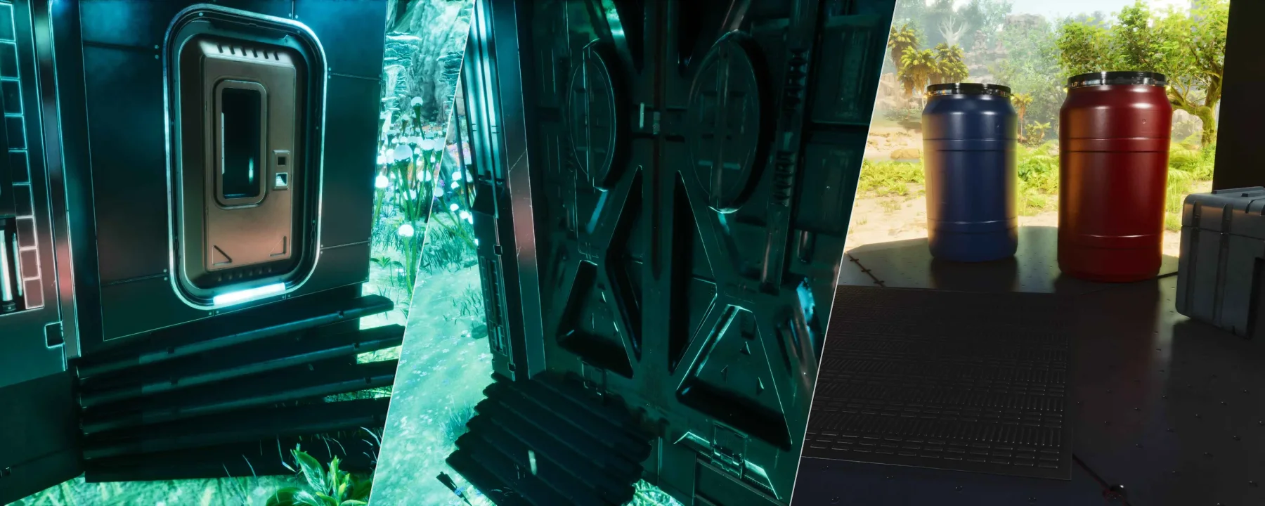 Scifi Tech Structure Skin — Scifi Tech Structure Skin screenshots 1–3