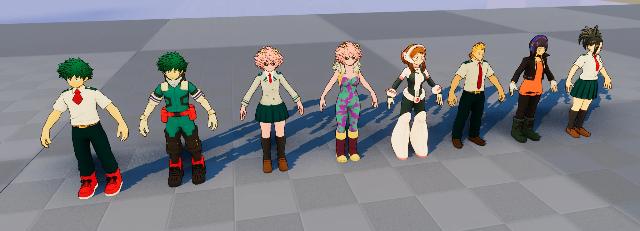 Anime Heroes! (Cosmetics Pack) — Costumes