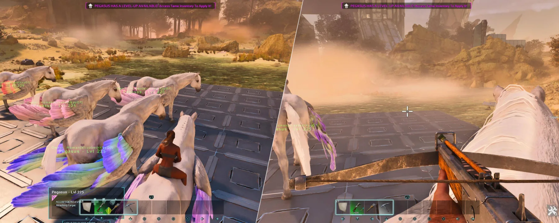 Pegasus — Pegasus screenshots 1–2