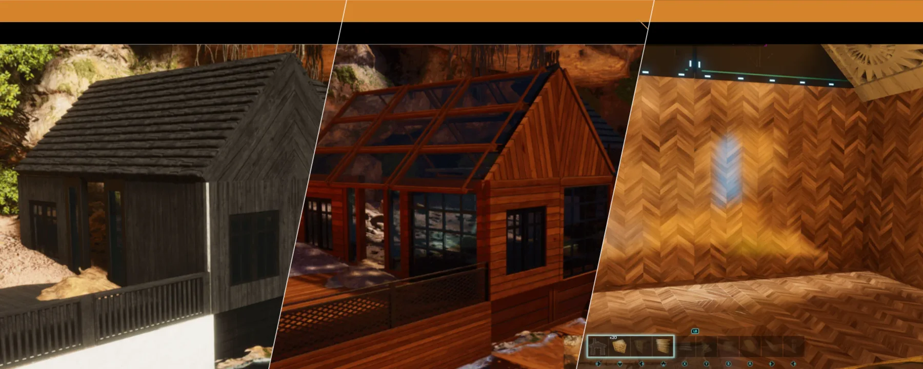 Modern Structure Wood version — Modern Structure Wood version screenshots 1–3