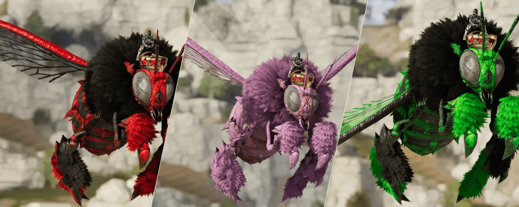 Queen Bee Rhynio Costume! — Queen Bee Rhynio Costume! screenshots 1–3