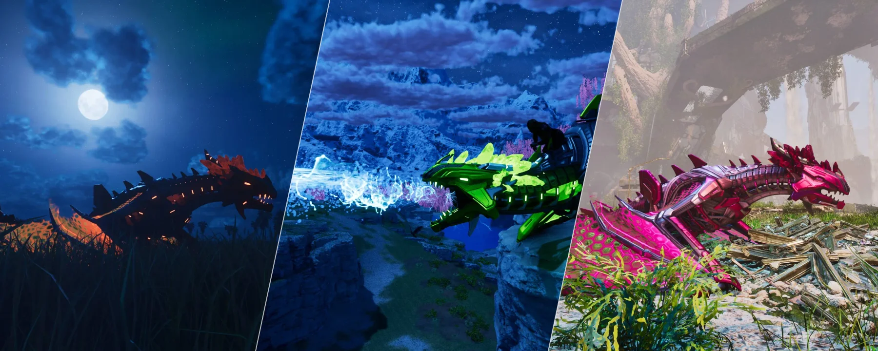 Prismacore Wyvern — Prismacore Wyvern screenshots 1–3