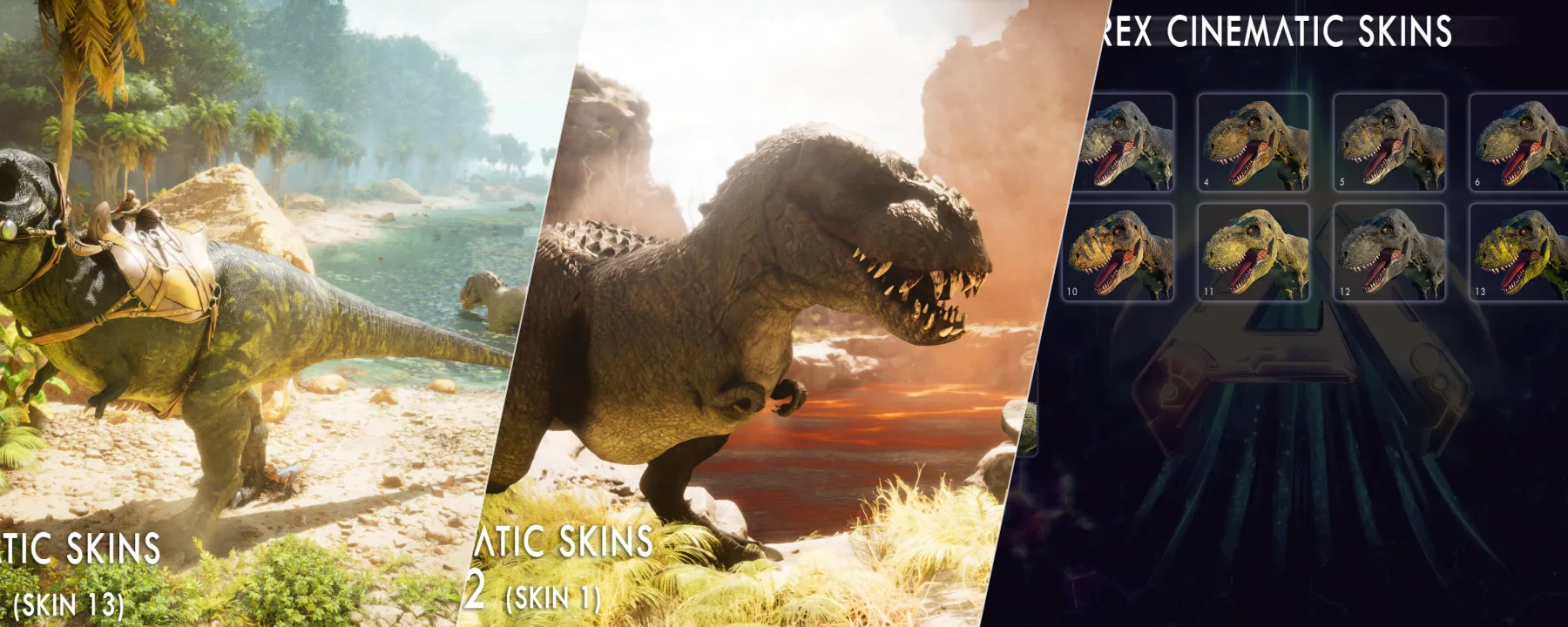 Cinematic T-Rex Skins — Cinematic T-Rex Skins screenshots 1–3