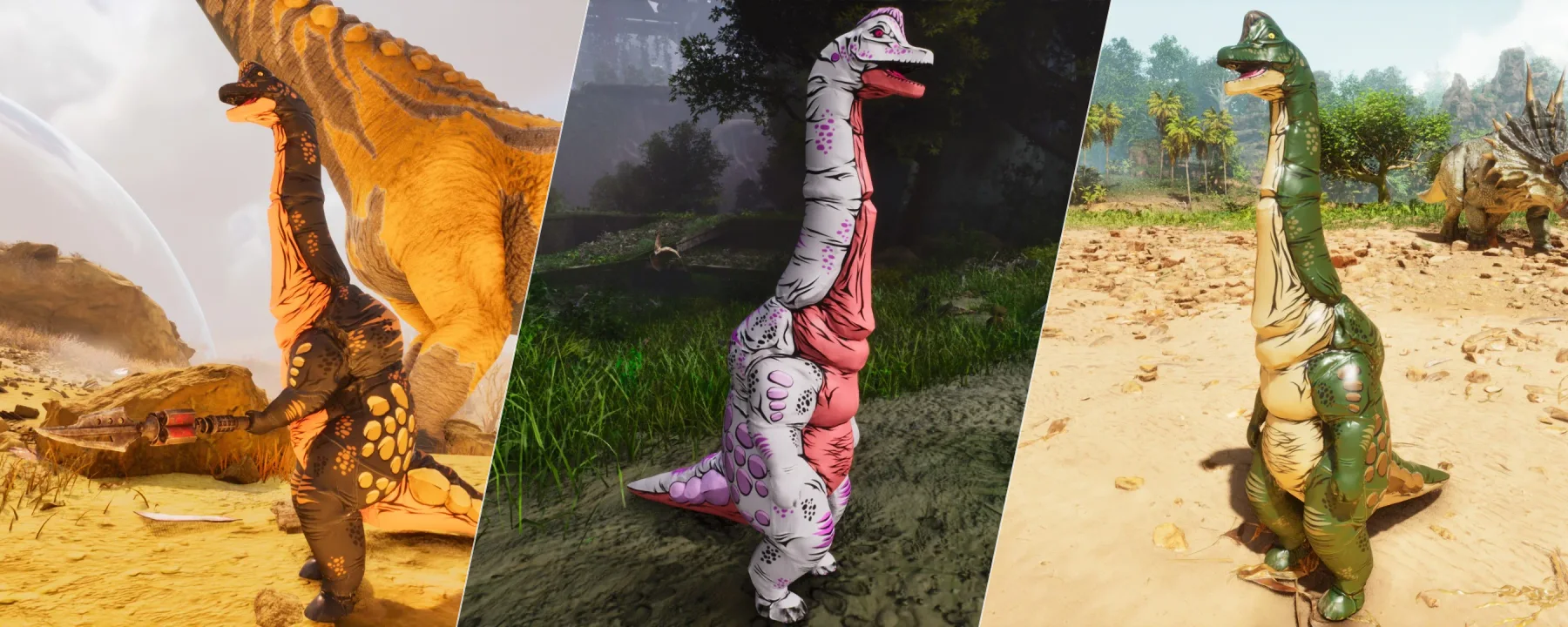 Brachiosaurus Costume SKIN — Brachiosaurus Costume SKIN screenshots 1–3
