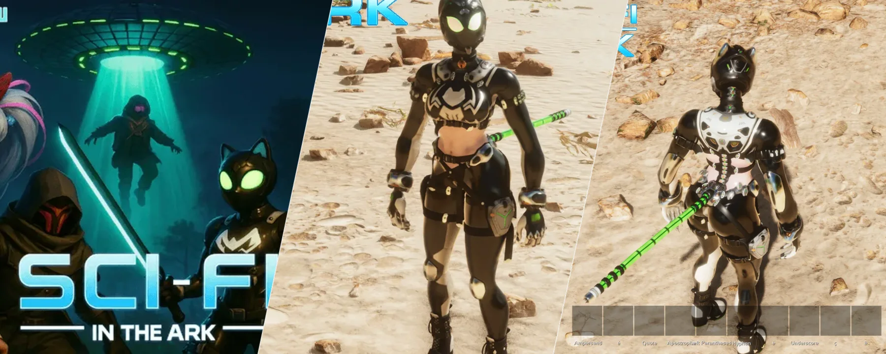 SCI-FI in the ARK — SCI-FI in the ARK screenshots 1–3