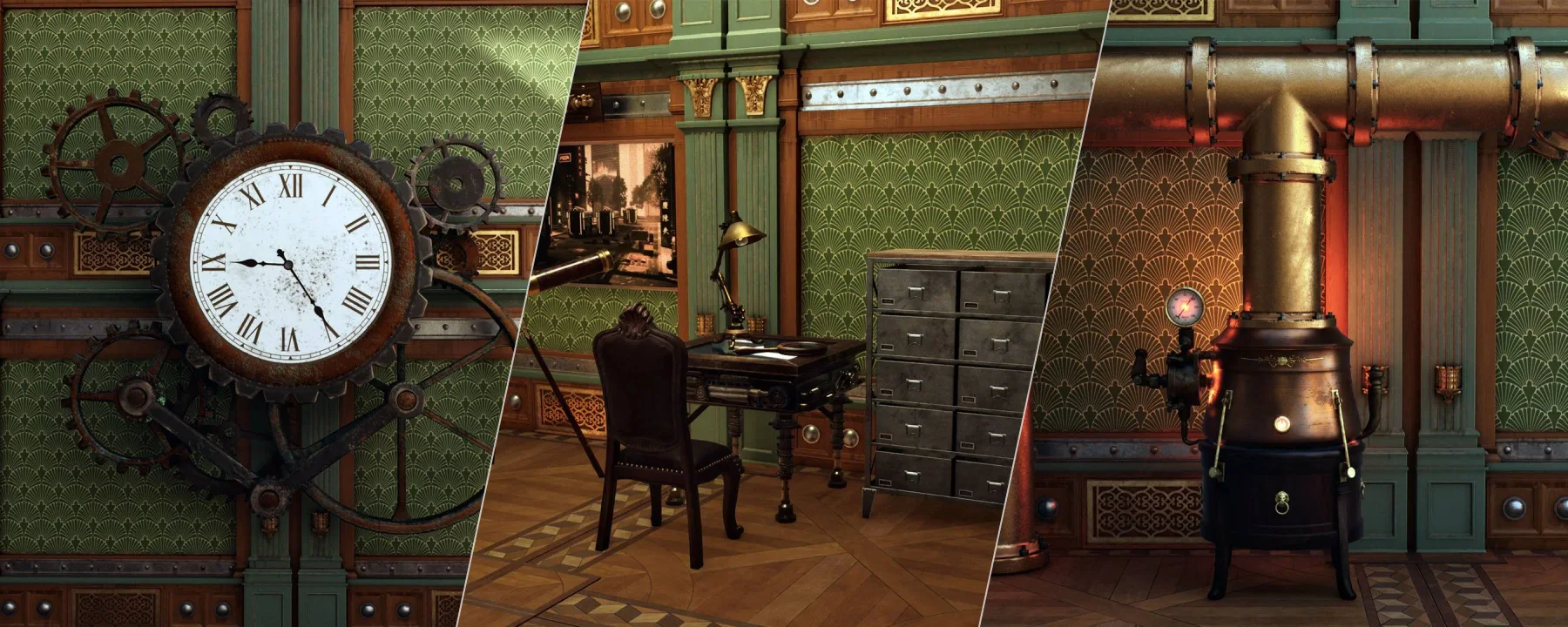 Steampunk Decor Skins — Steampunk Decor Skins screenshots 1–3