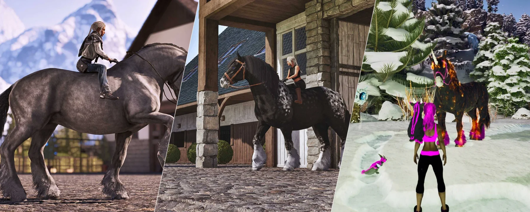 Roth's Bestiary: Equus Caballus(Horse) — Roth's Bestiary: Equus Caballus(Horse) screenshots 1–3