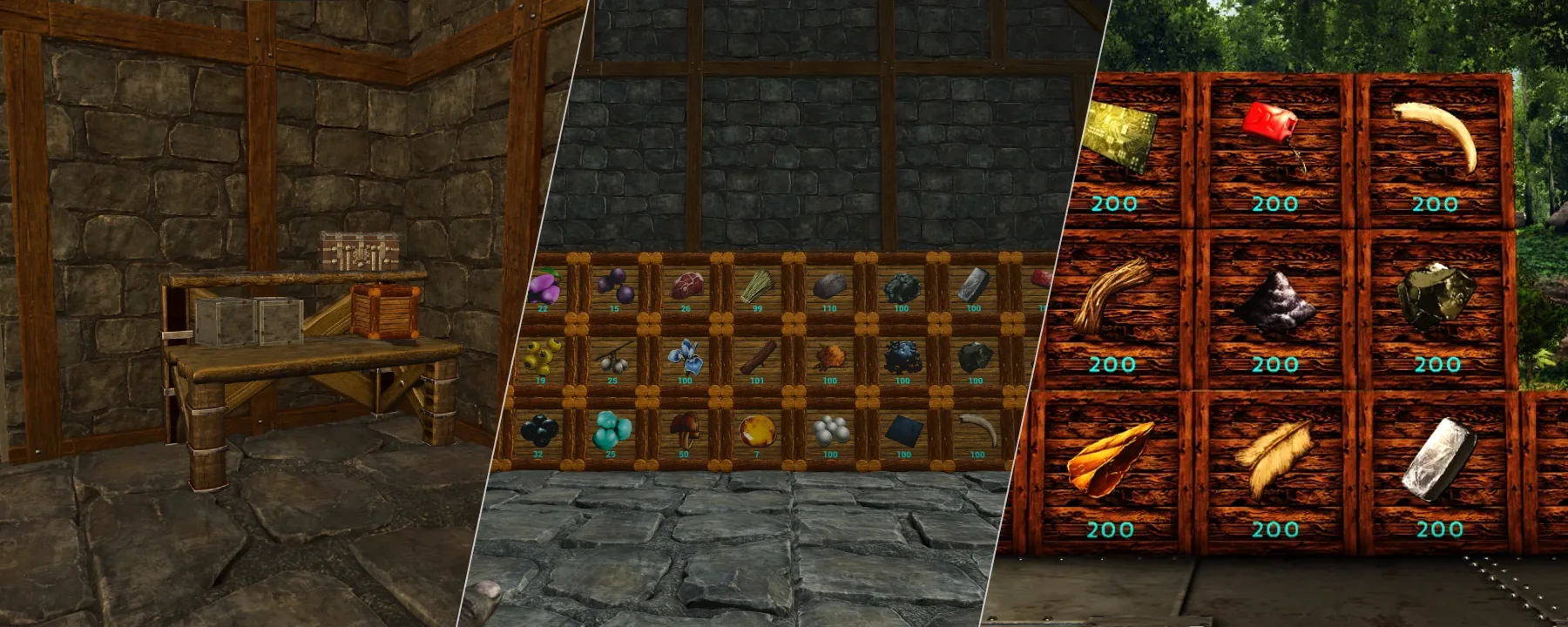 Bulk Storage — Bulk Storage screenshots 1–3