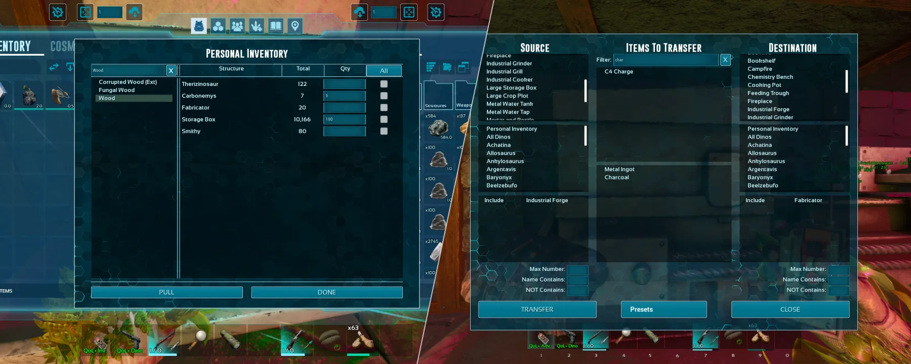 QoL+ — QoL+ screenshots 1–2