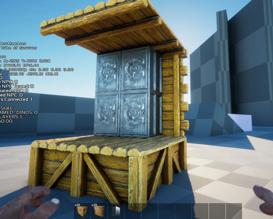 TPC Mini Structures — TPC mini vault
