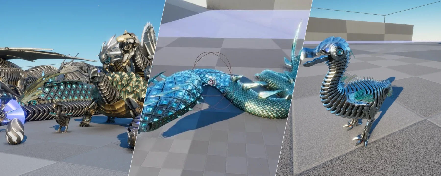 Zytharian Critters - Additional Tek Dinos Collection — Zytharian Critters - Additional Tek Dinos Collection screenshots 1–3