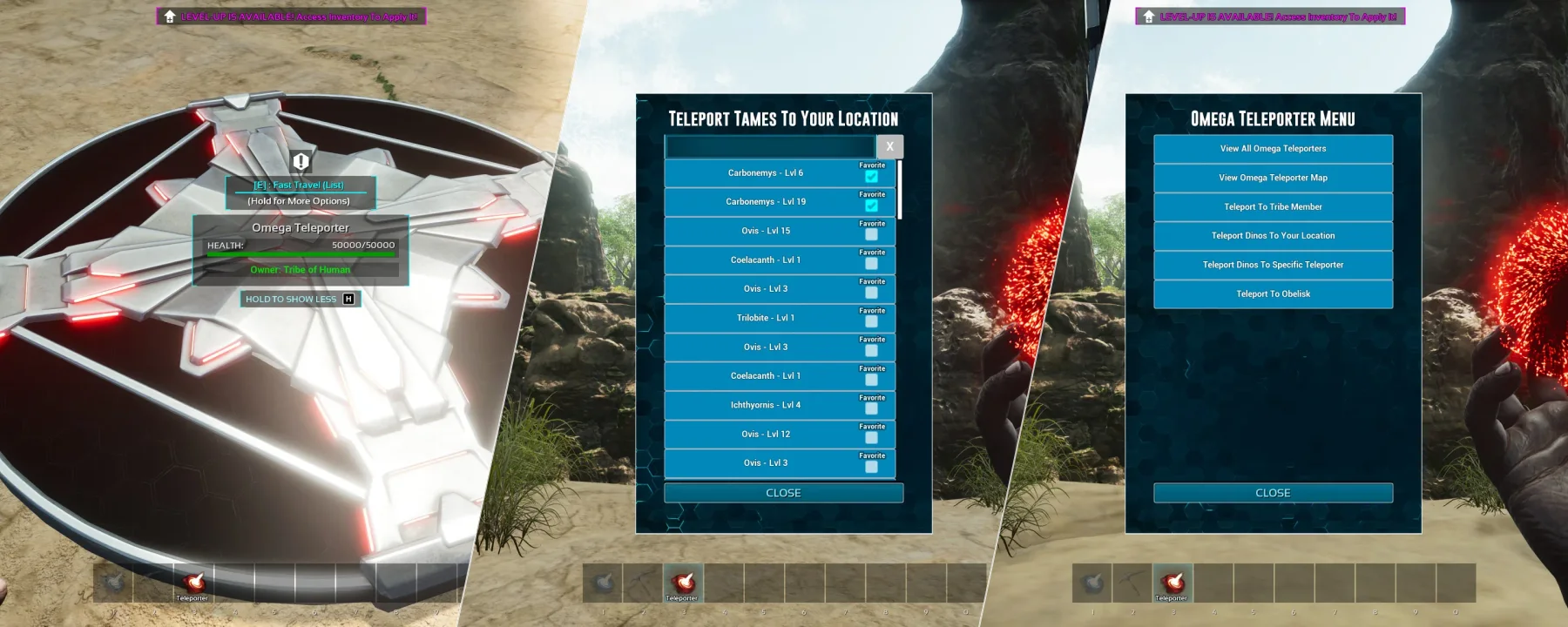Omega Teleporters — Omega Teleporters screenshots 1–3