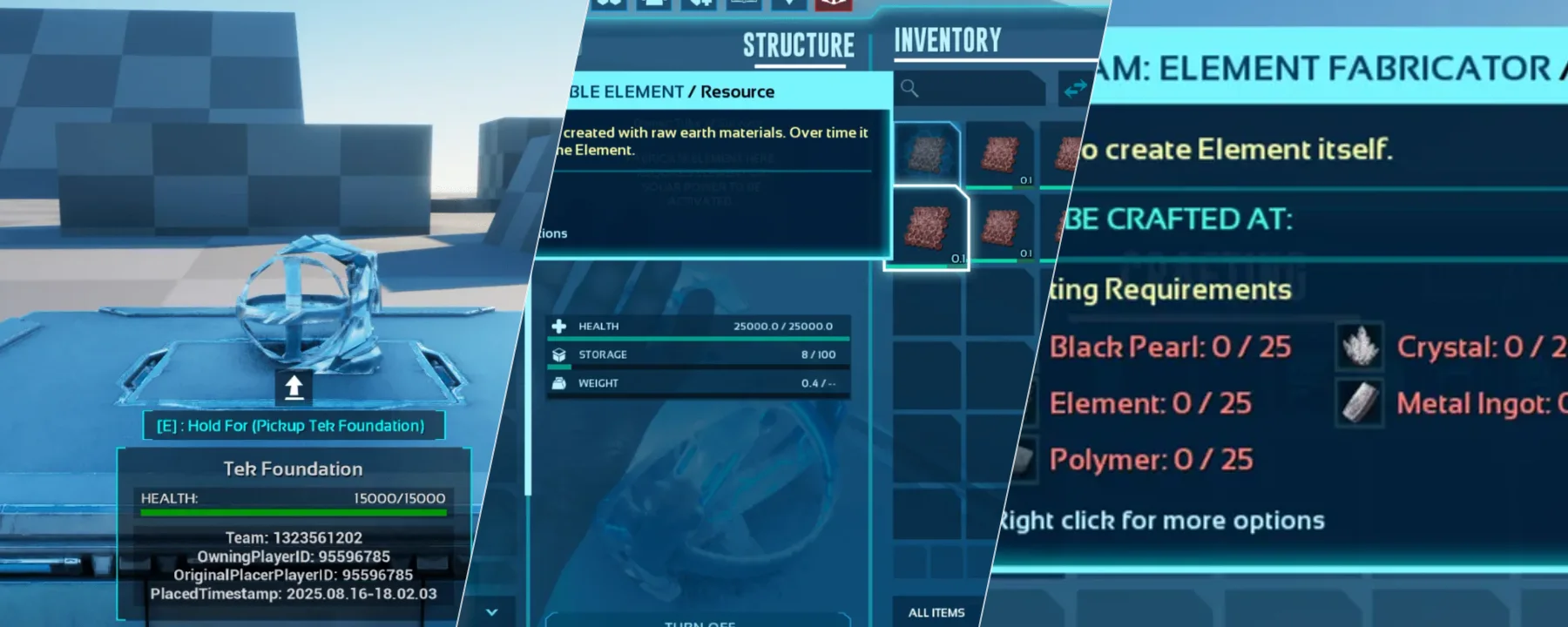 Fabricated Element (CrossPlatform) — Fabricated Element (CrossPlatform) screenshots 1–3