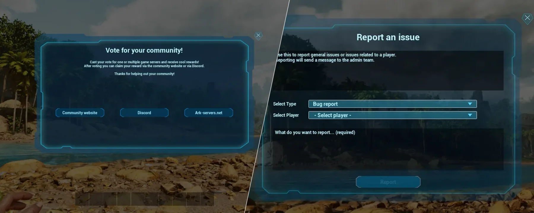 GameServerApp.com Integration (Crossplay) — GameServerApp.com Integration (Crossplay) screenshots 1–2