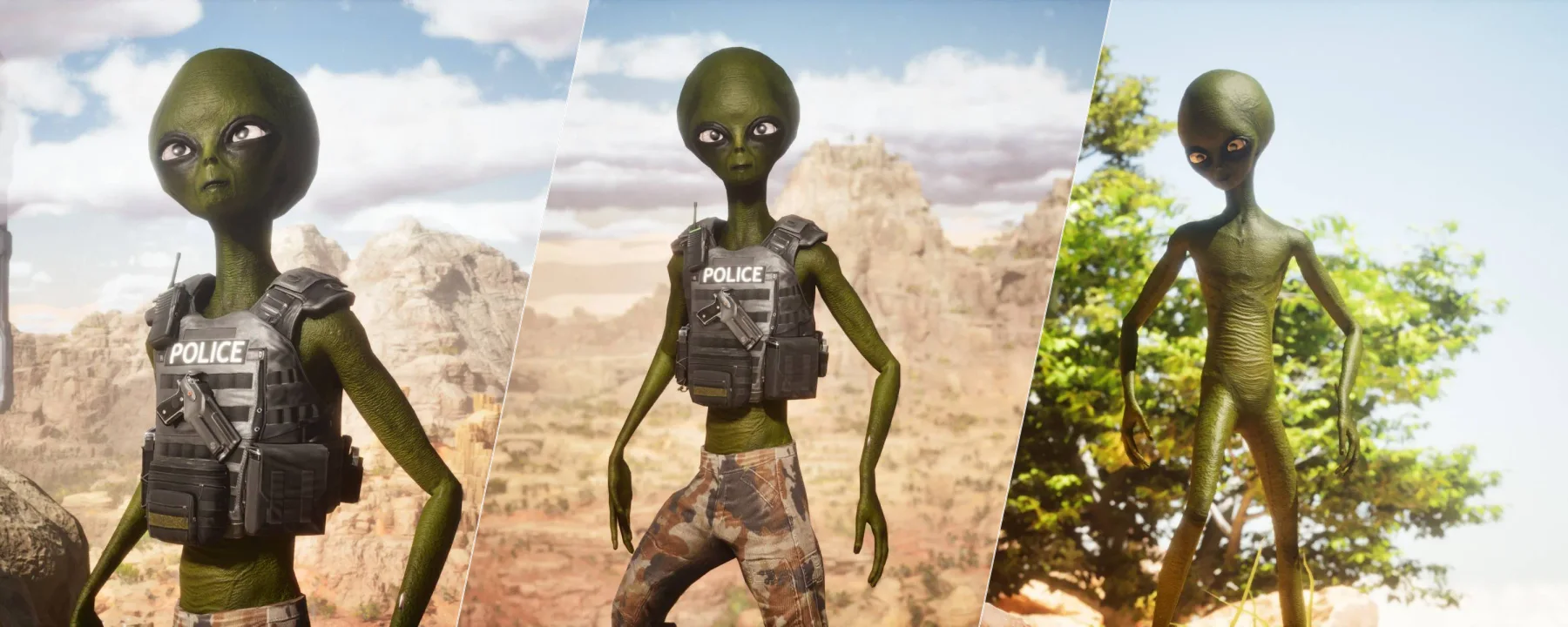 Deimos Cosmetics: Alien skin — Deimos Cosmetics: Alien skin screenshots 1–3