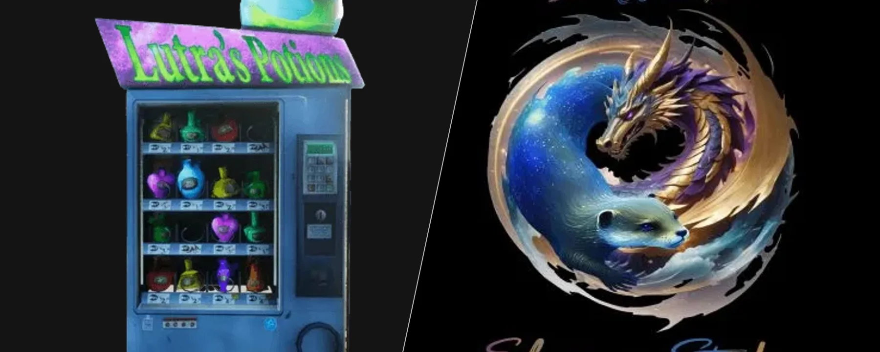Lutra's Potion Vending Machine — Lutra's Potion Vending Machine screenshots 1–2