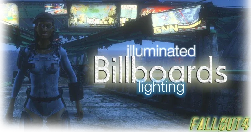 Illuminated Billboards And Posters - Lighting - Cyberpunk 2077 — Illuminated Billboards And Posters - Lighting - Cyberpunk 2077 screenshot