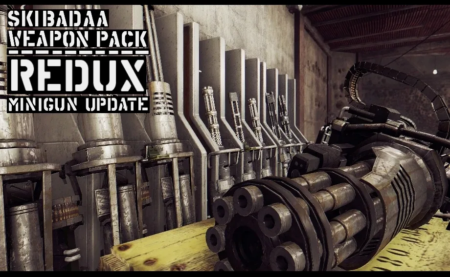 Skibadaa Weapon Pack REDUX — Skibadaa Weapon Pack REDUX screenshot