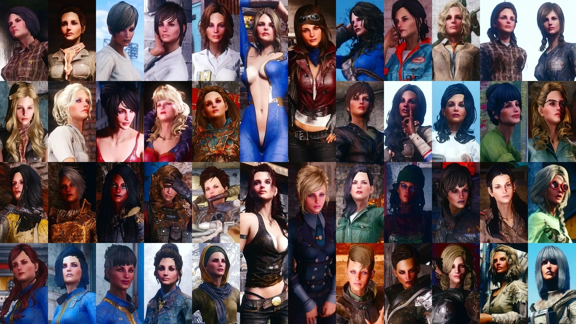 Wasteland Heroines Replacer and Presets All in One — Wasteland Heroines Replacer and Presets All in One screenshot