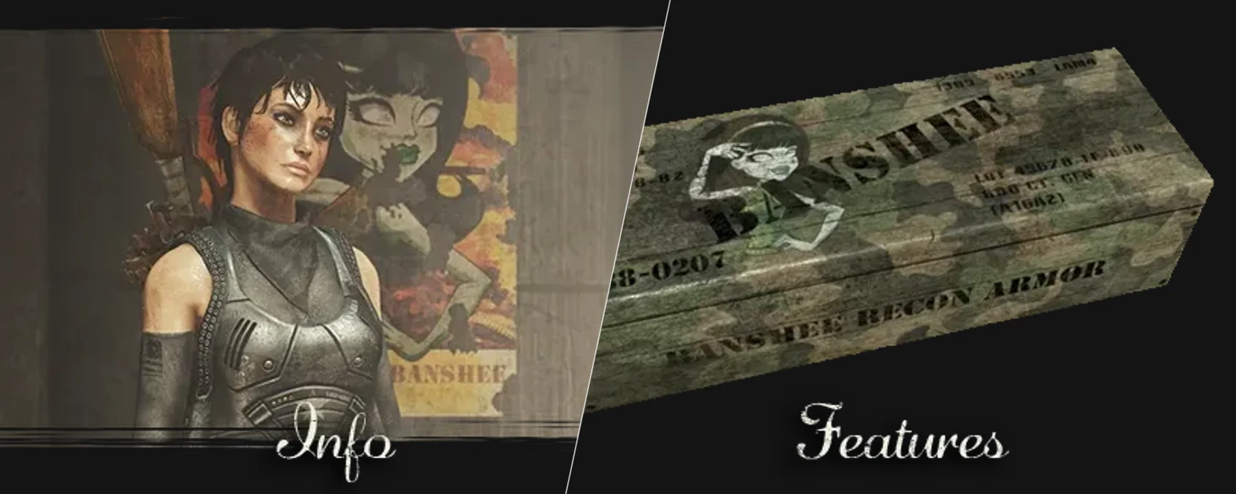 Banshee Recon Armor CBBE — Banshee Recon Armor CBBE screenshots 1–2
