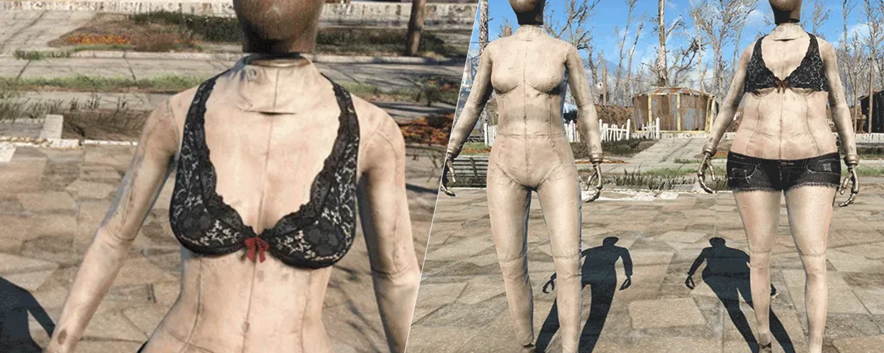 Armor Rack Female Mannequin Fix - CBBE - Fusion Girl - Atomic Beauty — Armor Rack Female Mannequin Fix - CBBE - Fusion Girl - Atomic Beauty screenshots 1–2