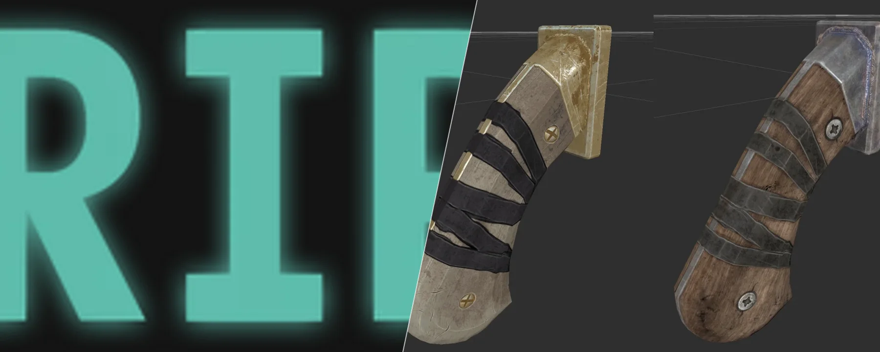 Scrap metal and makeshift welds - A Pipe Gun Retexture — Scrap metal and makeshift welds - A Pipe Gun Retexture screenshots 1–2