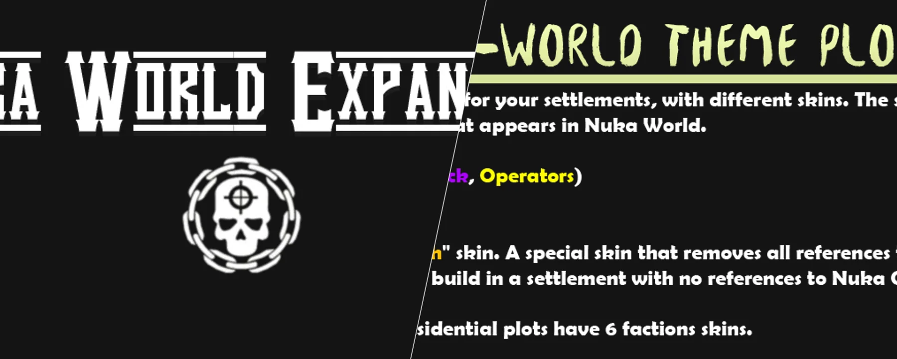 Sim Settlements 2 - Nuka World Expansion — Sim Settlements 2 - Nuka World Expansion screenshots 1–2