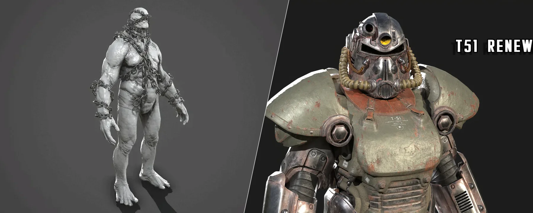 3D Super Mutant Chains — 3D Super Mutant Chains screenshots 1–2