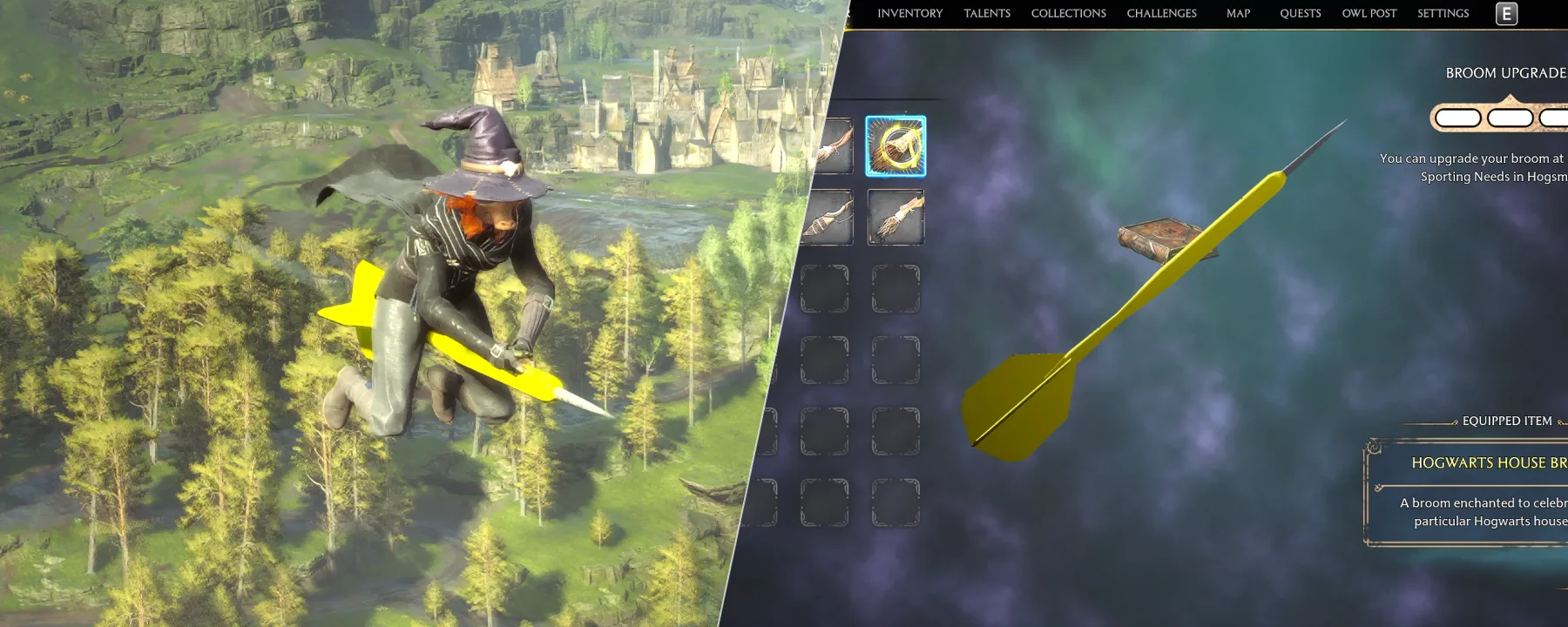 Hogwarts House Dart Broom — Hogwarts House Dart Broom screenshots 1–2
