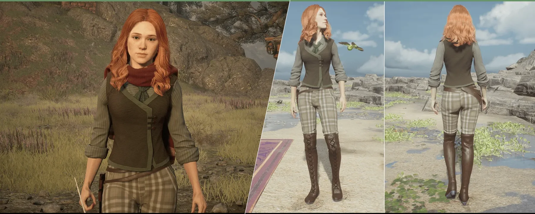 Beast Keeper's Attire outfit — Beast Keeper's Attire outfit screenshots 1–2
