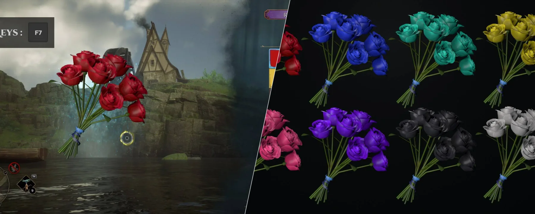 MH Rose Bouquet Wand — MH Rose Bouquet Wand screenshots 1–2