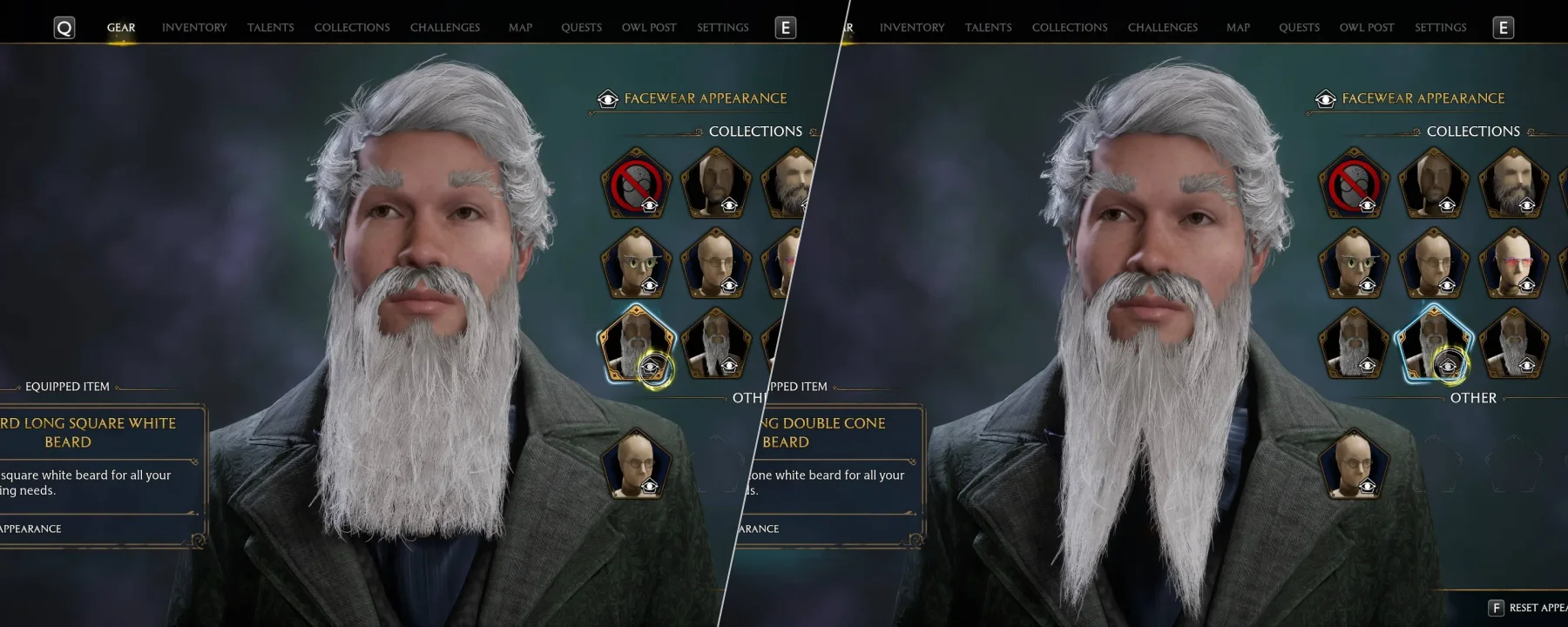 Wizard Long Beard Gear Appearance Set — Wizard Long Beard Gear Appearance Set screenshots 1–2