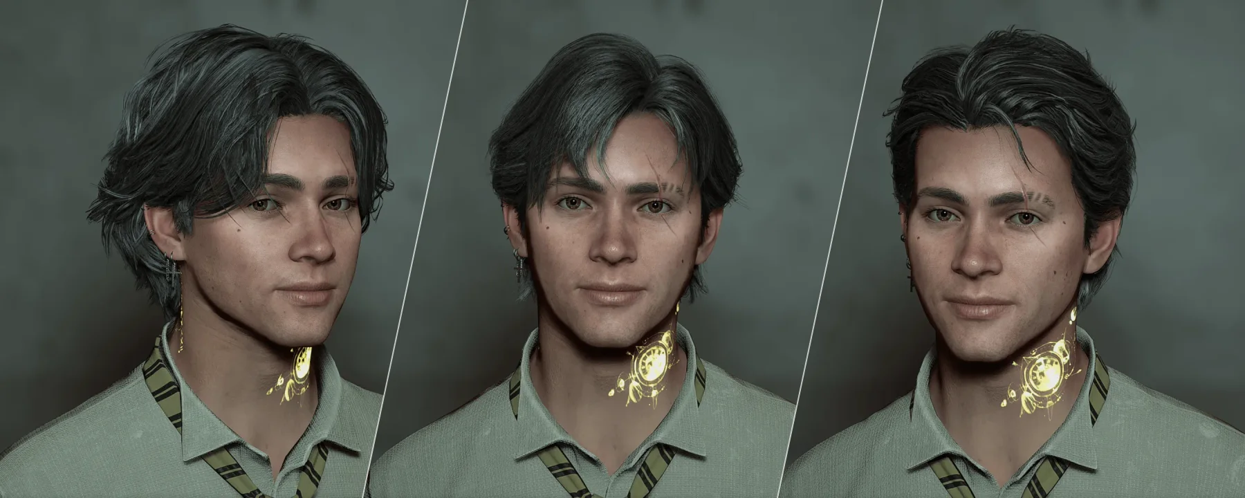 Kedavra's Male Hairstyles 1 — Kedavra's Male Hairstyles 1 screenshots 1–3