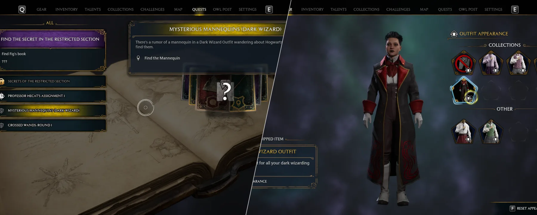 Mysterious Mannequin Quest (Dark Wizard) — Mysterious Mannequin Quest (Dark Wizard) screenshots 1–2