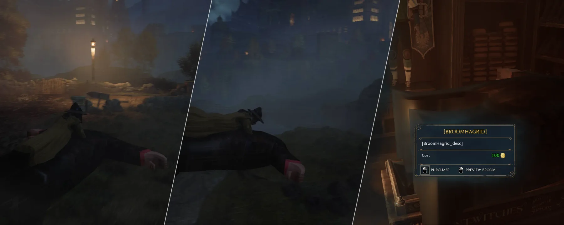 Hagrid Broom — Hagrid Broom screenshots 1–3