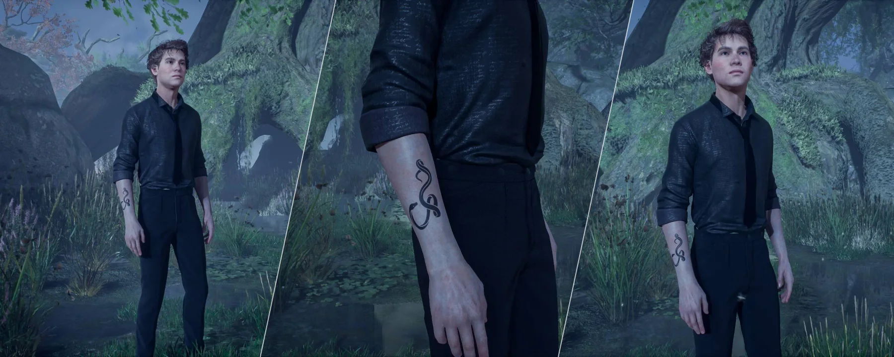Serpent tattoo For Sebastian Sallow — Serpent tattoo For Sebastian Sallow screenshots 1–3