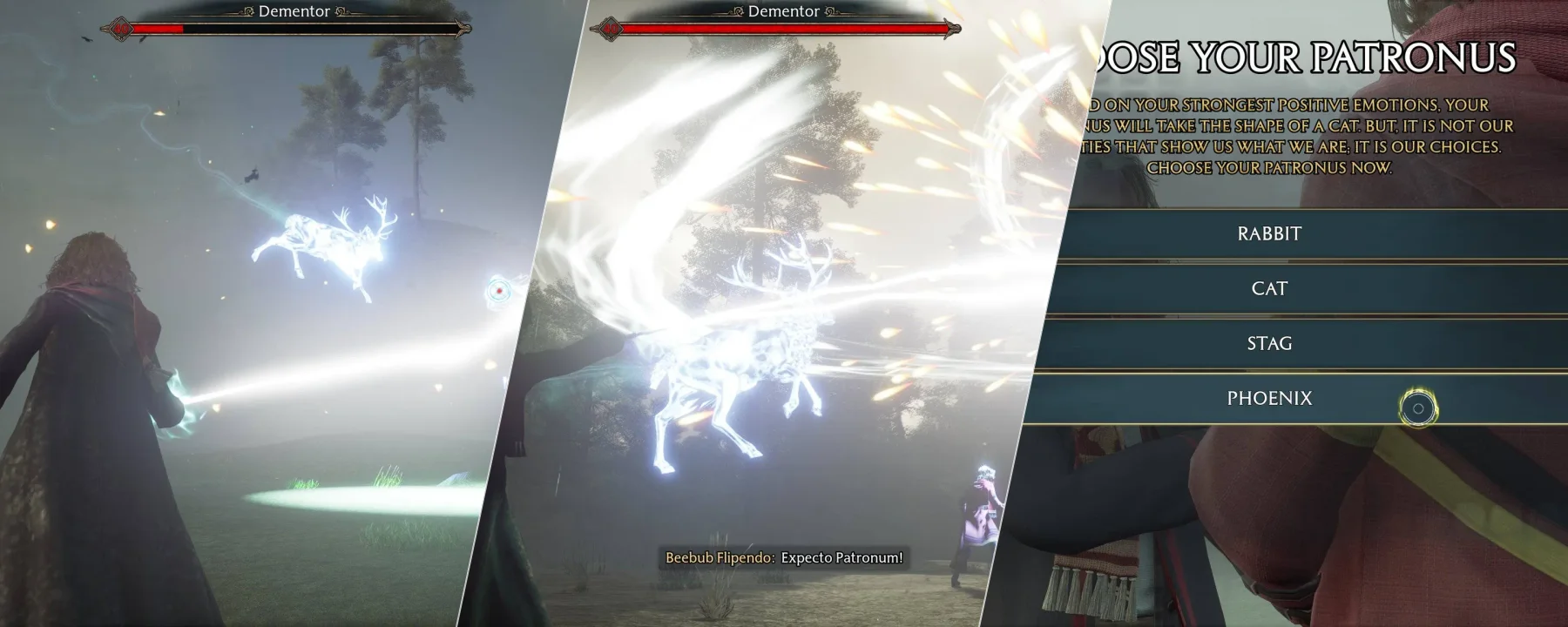 EXPECTO PATRONUM! (New Quest, Dungeon, Spell, Boss Battle) — EXPECTO PATRONUM! (New Quest, Dungeon, Spell, Boss Battle) screenshots 1–3