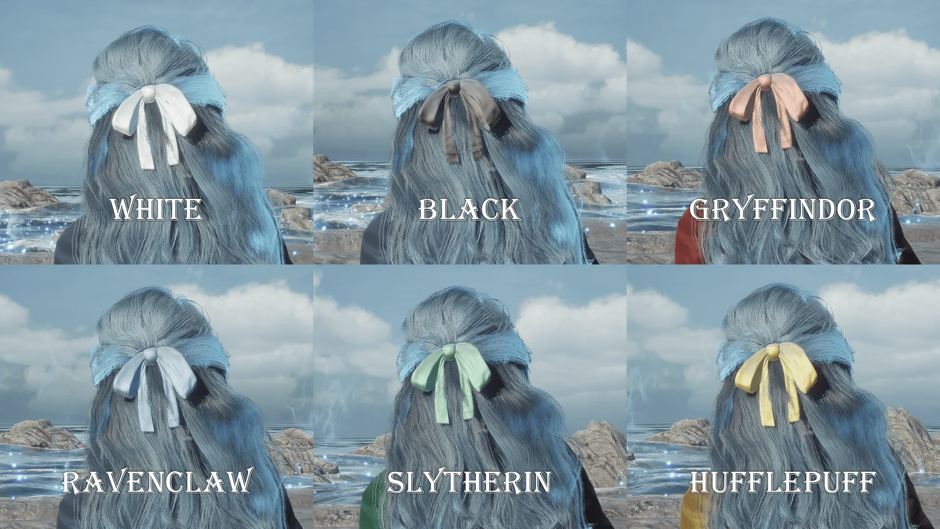 Hair Ribbon Accessory — Colour variations