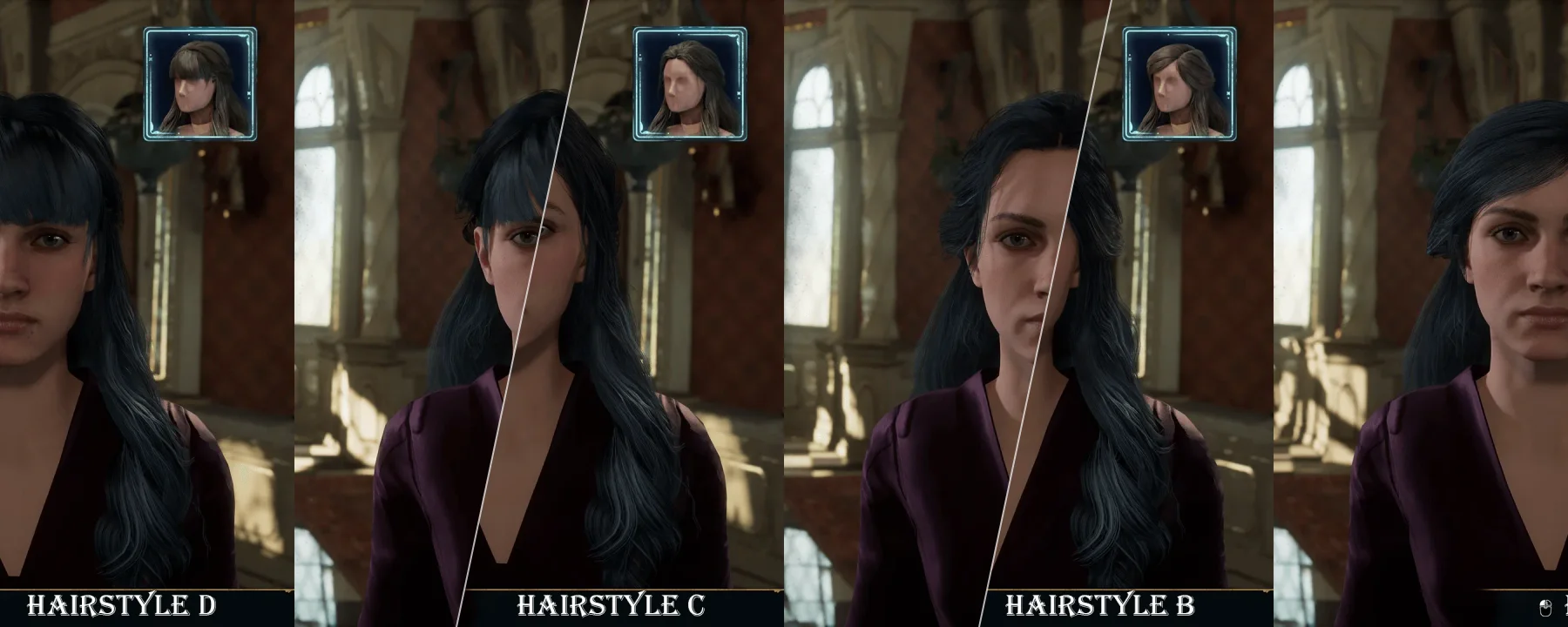 Grey Lady Hair Variations — Grey Lady Hair Variations screenshots 1–3