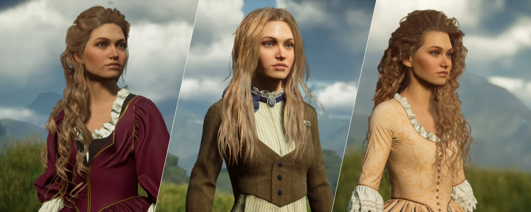 Hair | Long, Flowy Hairstyles Pack With 16 New Colors — Hair | Long, Flowy Hairstyles Pack With 16 New Colors screenshots 1–3