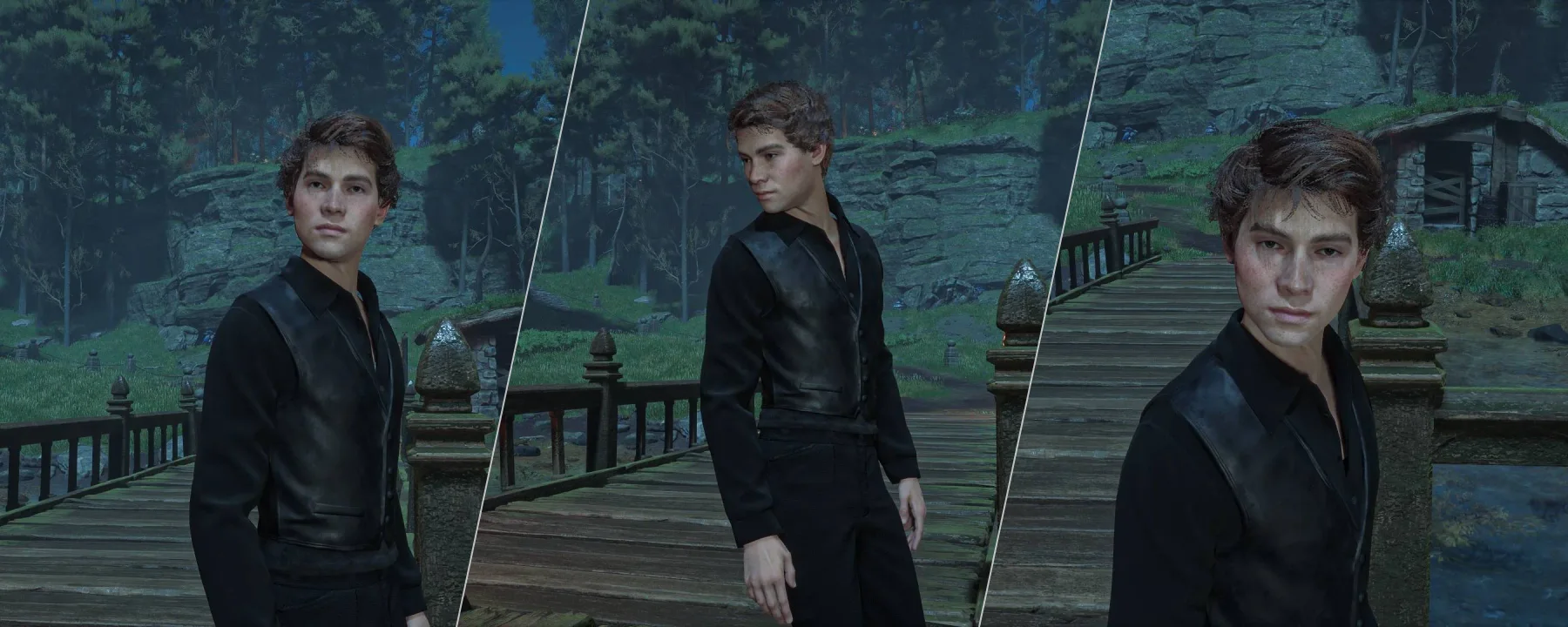 Sebastian Messy Hair + Black Auror — Sebastian Messy Hair + Black Auror screenshots 1–3