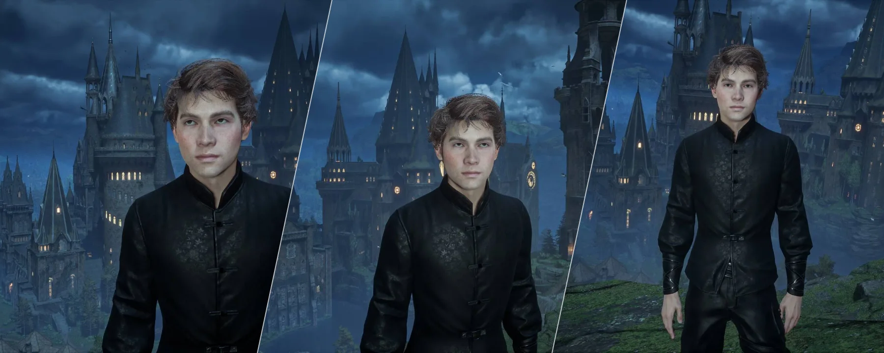 Sebastian Messy Hair + Dark Magic Outfit — Sebastian Messy Hair + Dark Magic Outfit screenshots 1–3