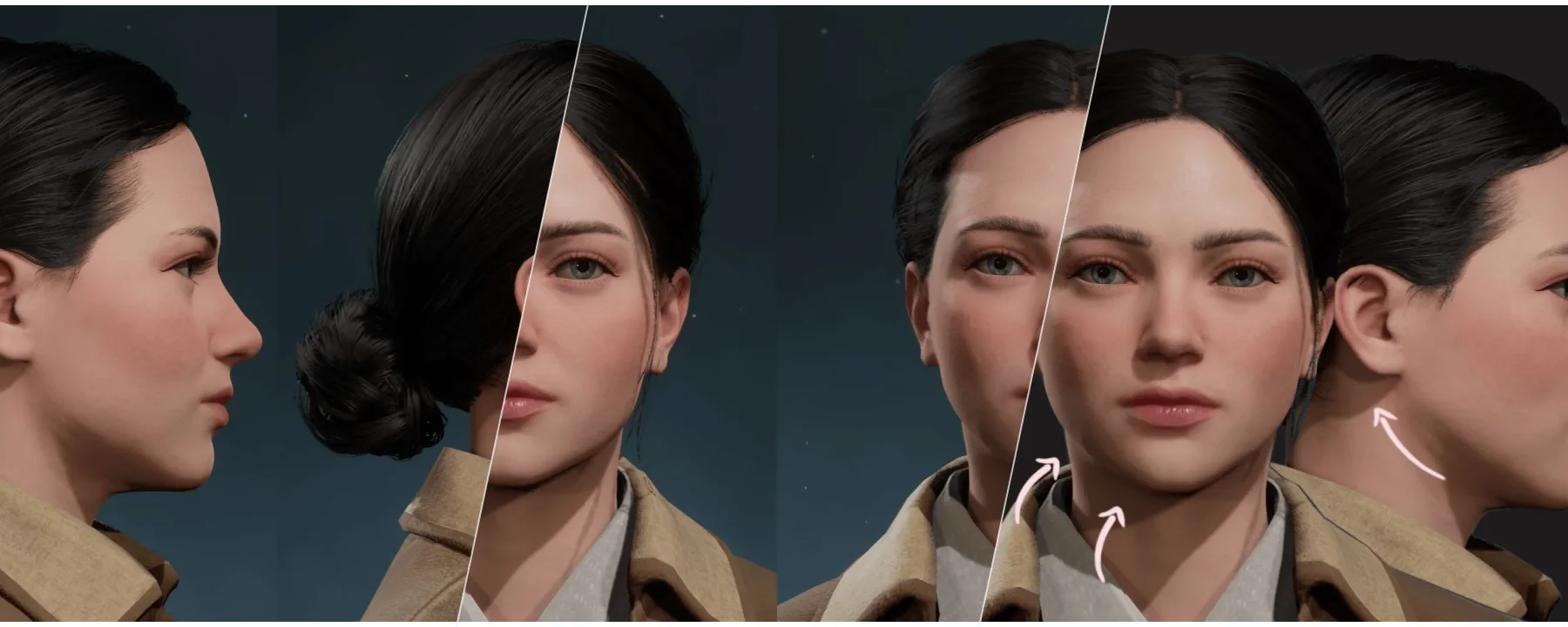 Female Face 2 Edit — Female Face 2 Edit screenshots 1–3